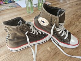 Converse All Star Nieten Sneaker Gr.37.5 militärgrün.