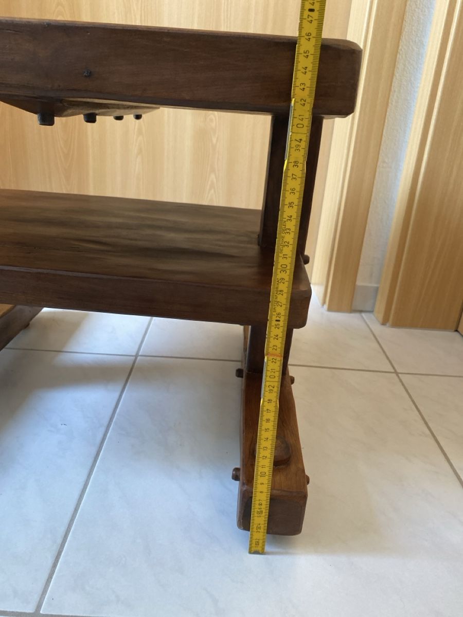 Tische: Couchtisch rustikal, Holz massiv. – Gebraucht aus Biberist von Momo33 6