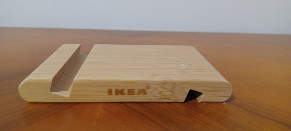 BERGENES Halter für Mobiltelefon/Tablet, Bambus - IKEA Deutschland