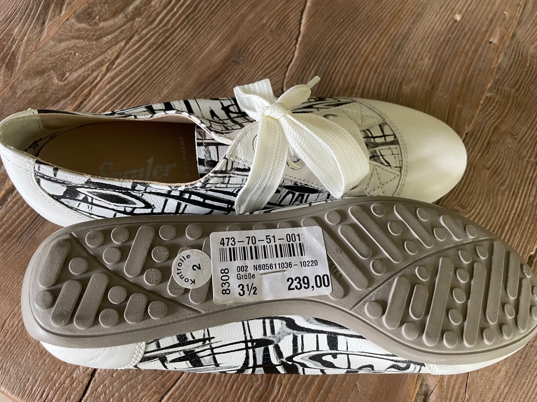 Scarpe da donna: Semler Sneaker Gr. 37/Leder/Neu/OVP – Nuovo e nell'imballaggio originale da Volketswil venduto da rubin74 6