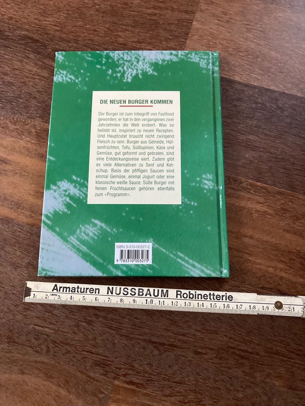 Libri: Buch: Natur Burger vegetarisch – Usato da Pfäffikon ZH venduto da GZHDZV 1
