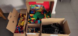 LEGO Duplo Konvolut Bausteine Schienen Figuren gebraucht