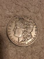 Sammlerstück Silberdollar Morgan, Jahrgang 1887