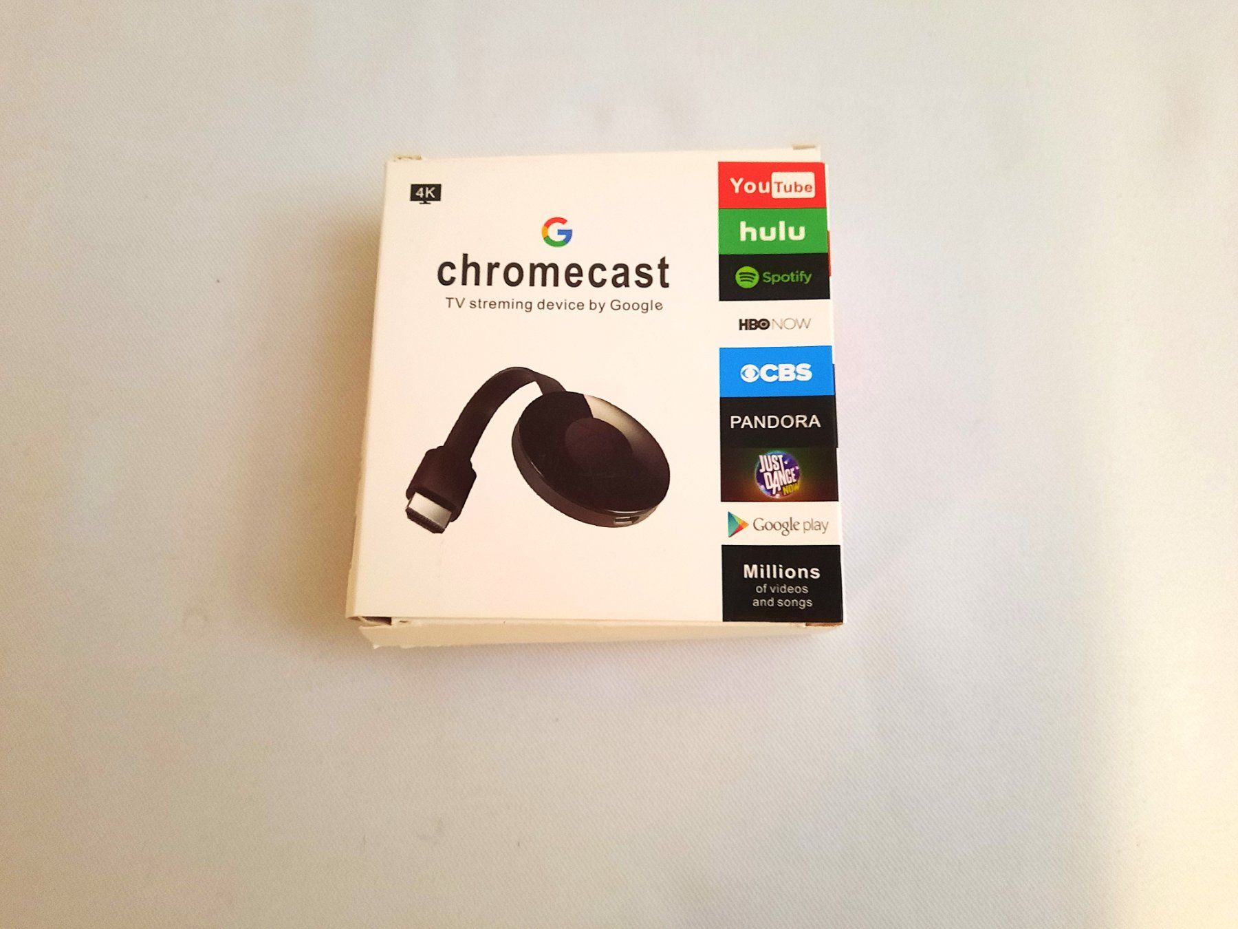 Lecteur multimedia & Streamer: CHROMECAST TV streming device by Google – Neuf (Voir description) à Beinwil am See par Restwert_Beinwil 1