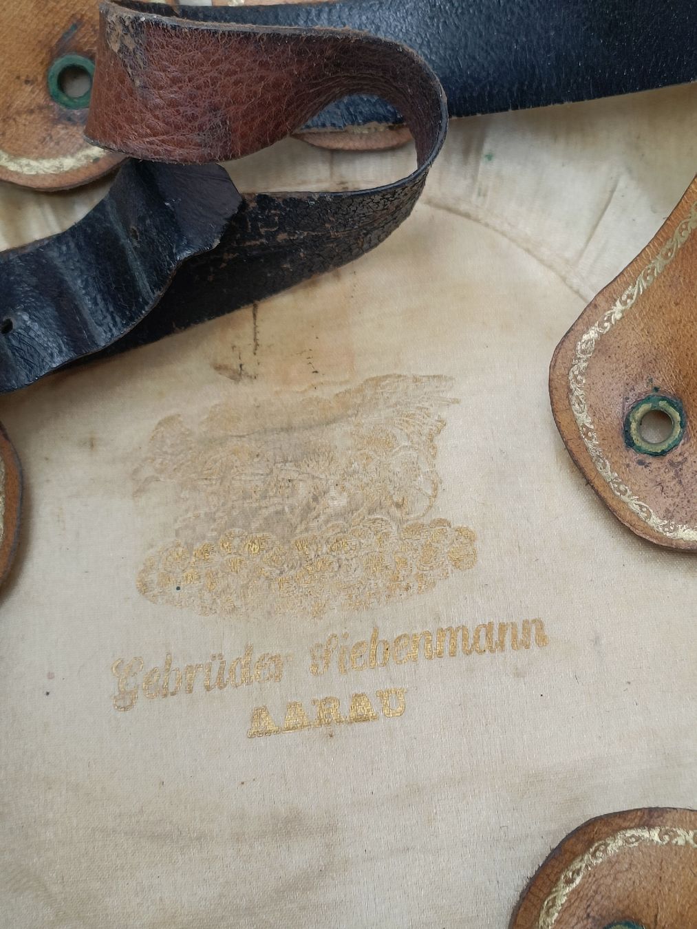 Schweizer Armee Uniformi: Tschako 1898 Oberleutnant Apotheker – Usato da Brugg AG venduto da Ente015 5