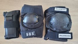 Schutzpolster Set für Rollerblades, Skateboard, etc.