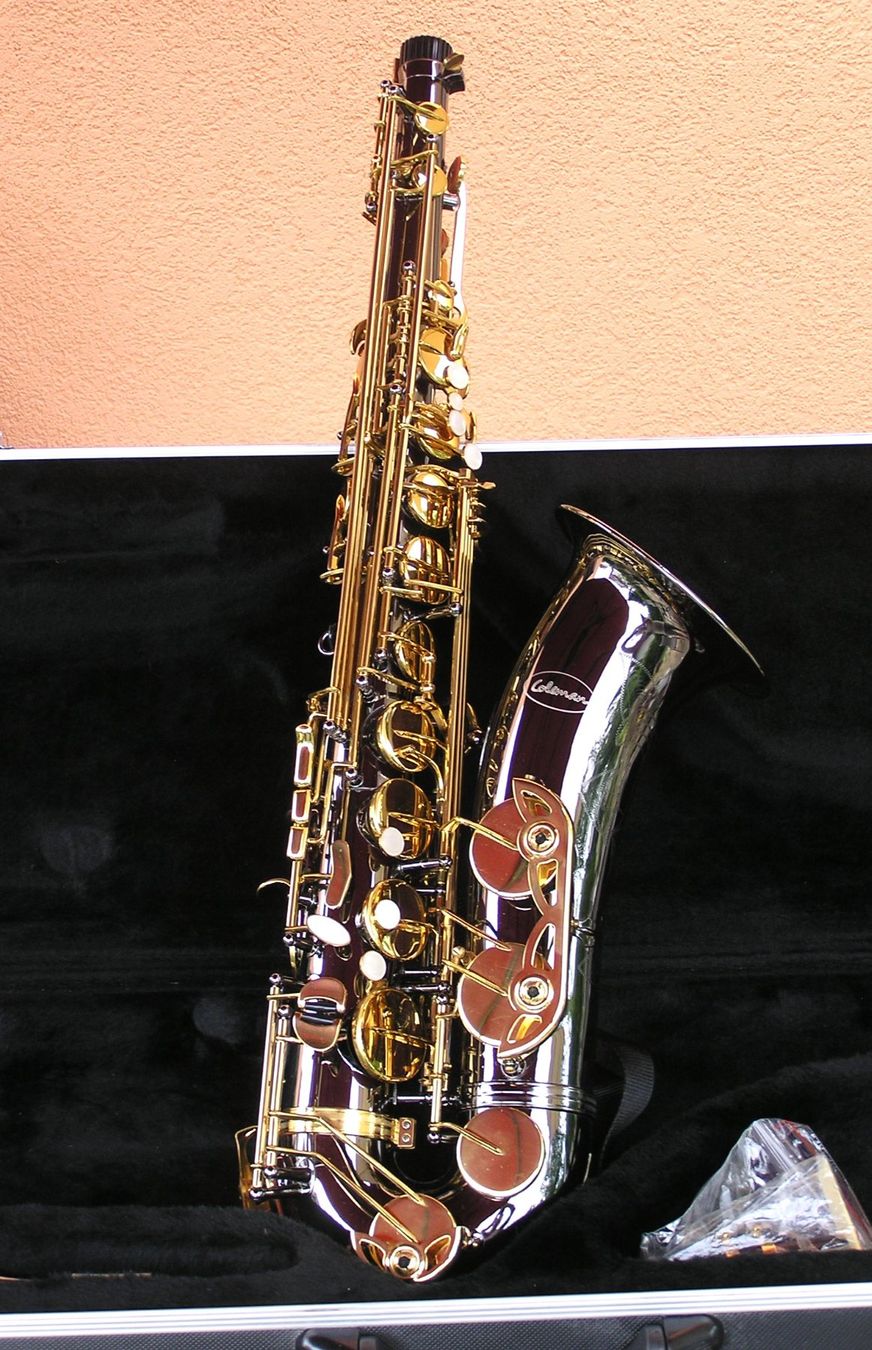 Musikinstrumente: COLEMAN SAXOPHON SCHWARZ/GOLD – Gebraucht aus Grenchen von Antique-hunter 1