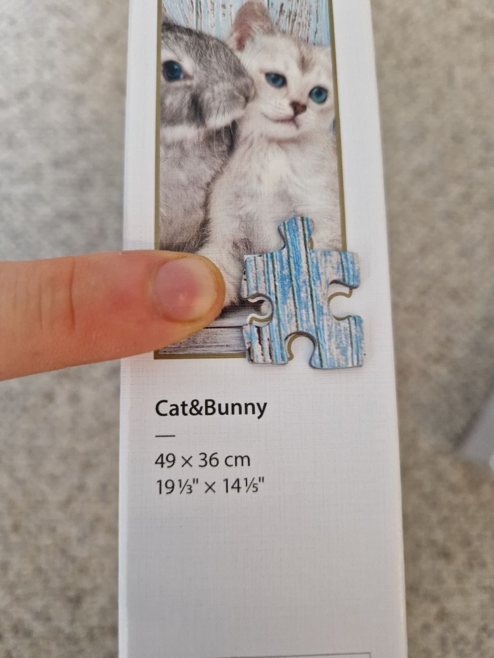 Clementoni Puzzles: Cat&Bunny 500 Clementoni Puzzle – Gebraucht aus Hettlingen von mat_8pg6 3