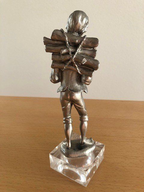 Statuette: Zinnfigur auf Glassockel – Usato da Altbüron venduto da zet_pnw5 1