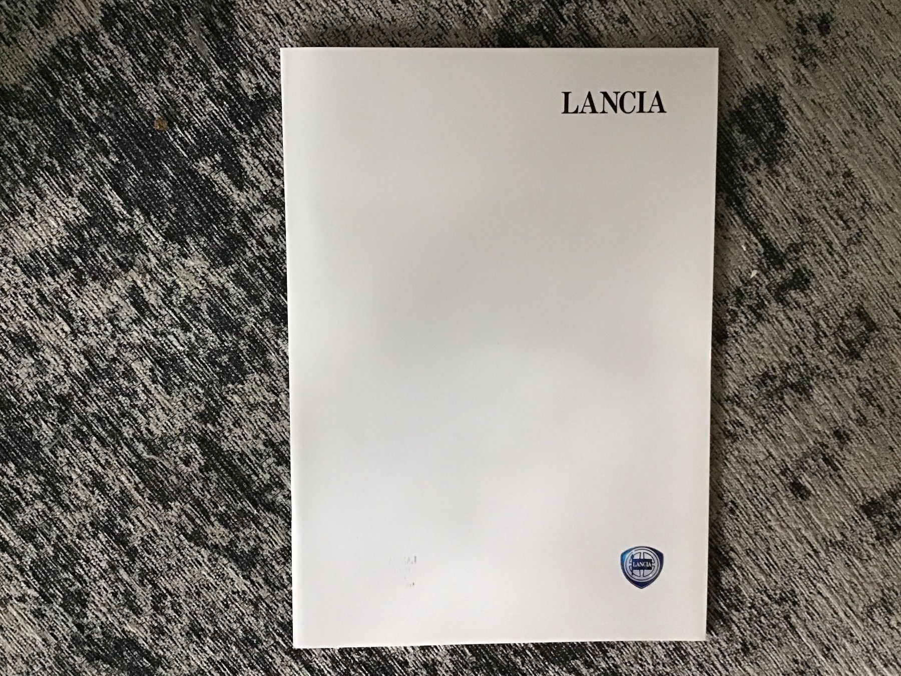 Lancia Dokumente: Lancia Programm Verkaufsprospekt ca. 1991 – Gebraucht aus Scherzingen von Starseller62
