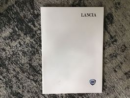 Lancia Programm Verkaufsprospekt ca. 1991