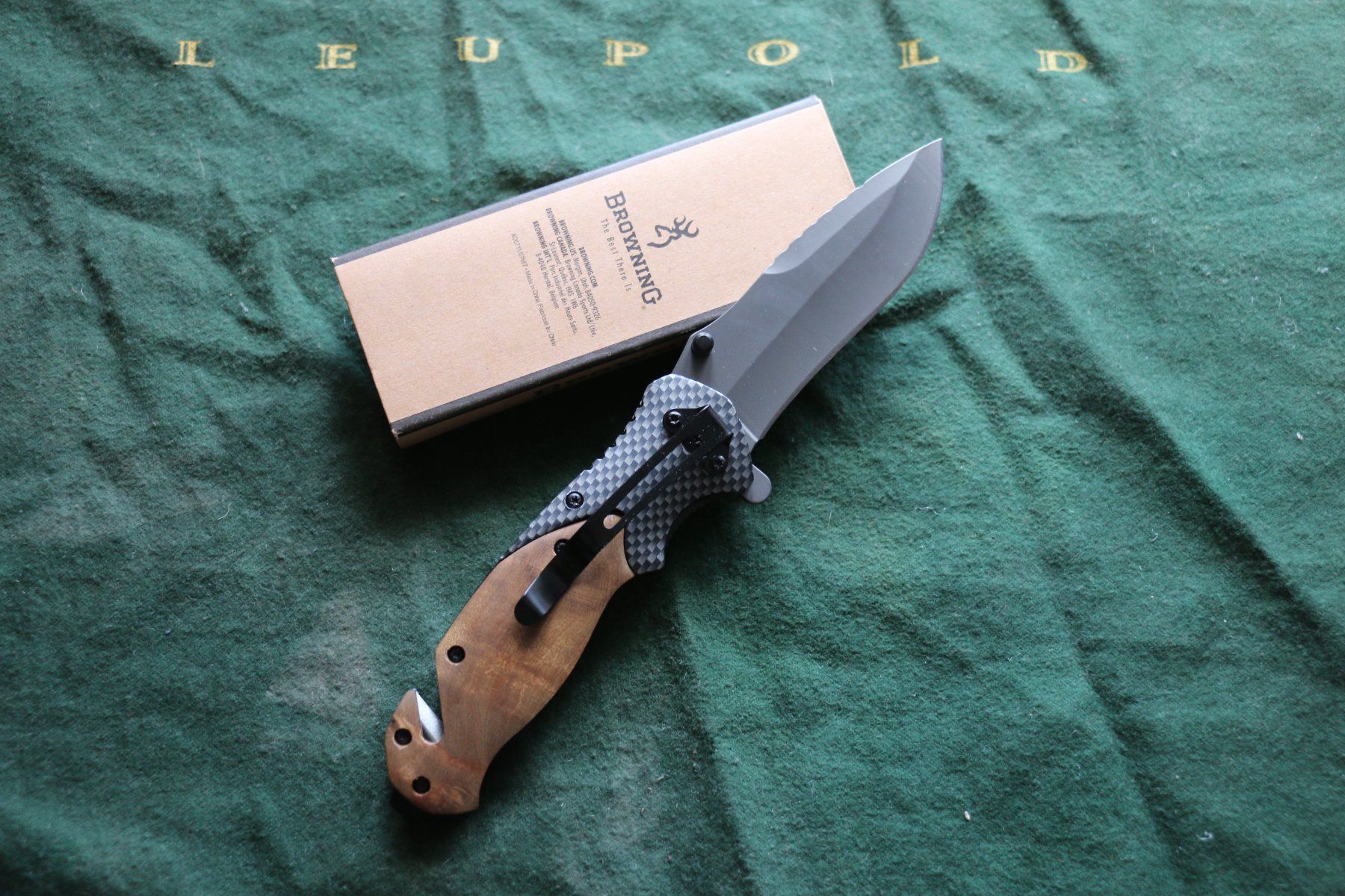 Accessori: Browning X50 Klappmesser original Verpackung – Nuovo e nell'imballaggio originale da Niedergösgen venduto da Ibex56 1