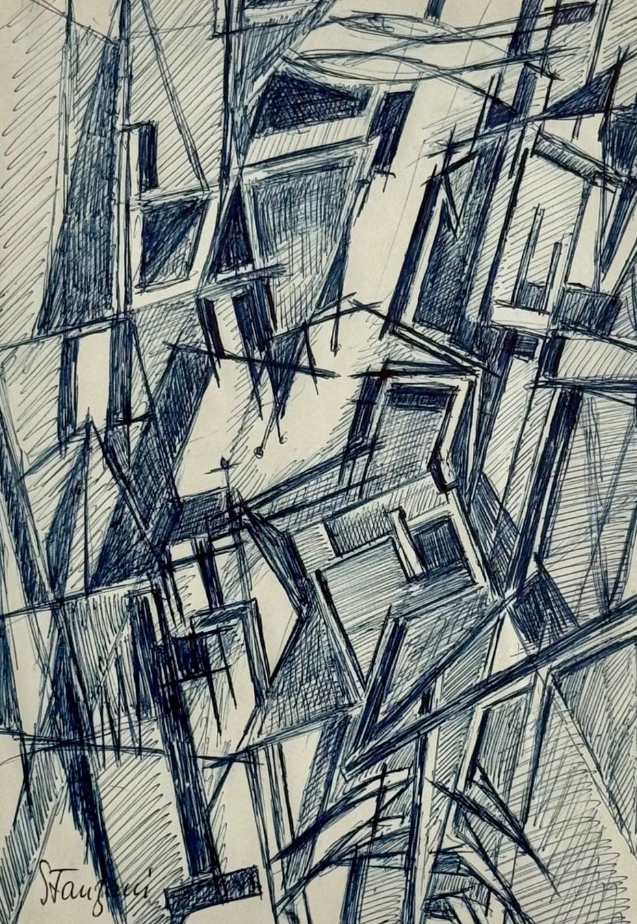Dipinti: Emilio Stanzani, Original auf Papier – Usato da Degersheim venduto da schweizerkunsthandel 1
