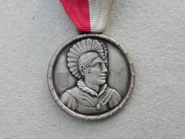 Medaille Trachten Frau Schwyz SZ 1959