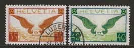 1929 : Flugpost Nr. F14 - F15 : KP 205.-
