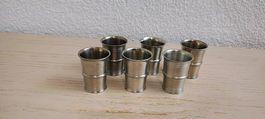 Zinn Becher 6 STK