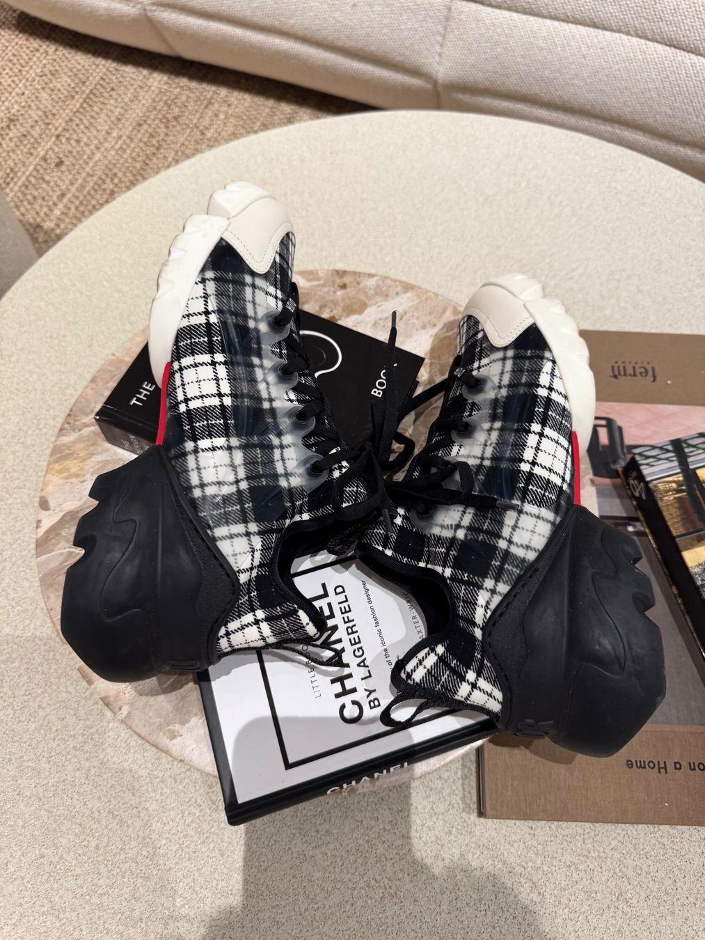 Dior Scarpe da donna: DIOR SNEAKERS TARTAN – Usato da Schwyz venduto da bofb 7