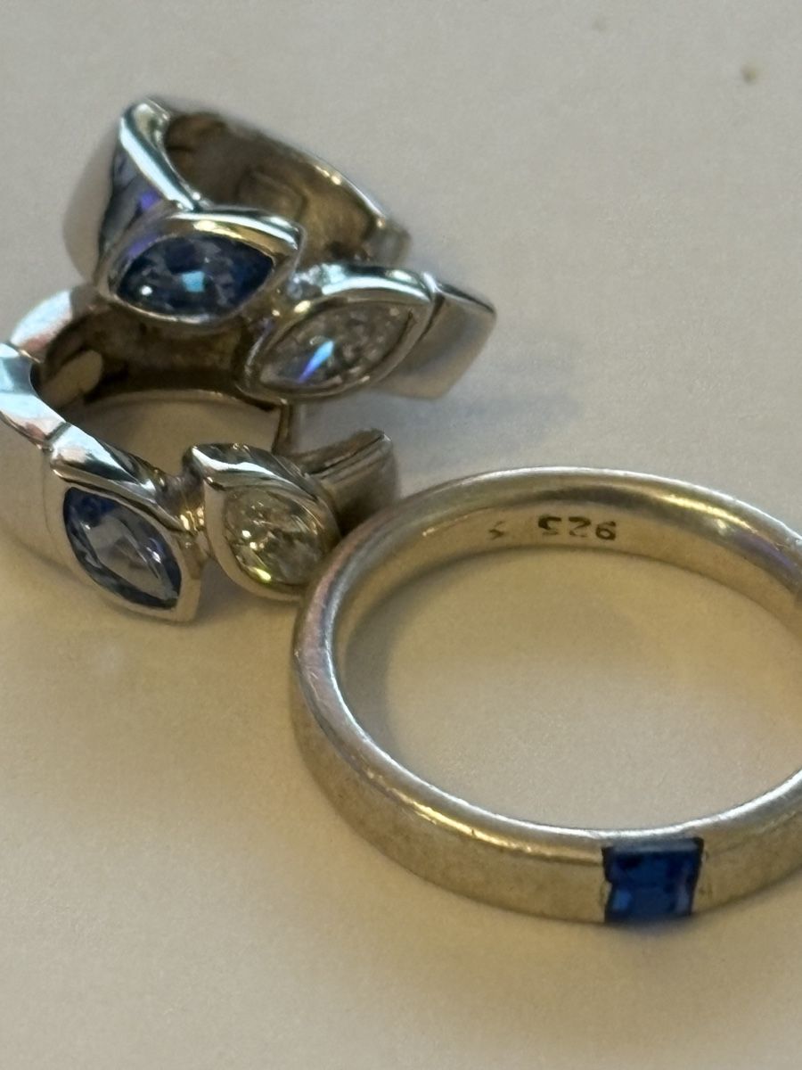 Altri gioielli: Silber Schmuck blau – Usato da Murten venduto da Tzaugg 4