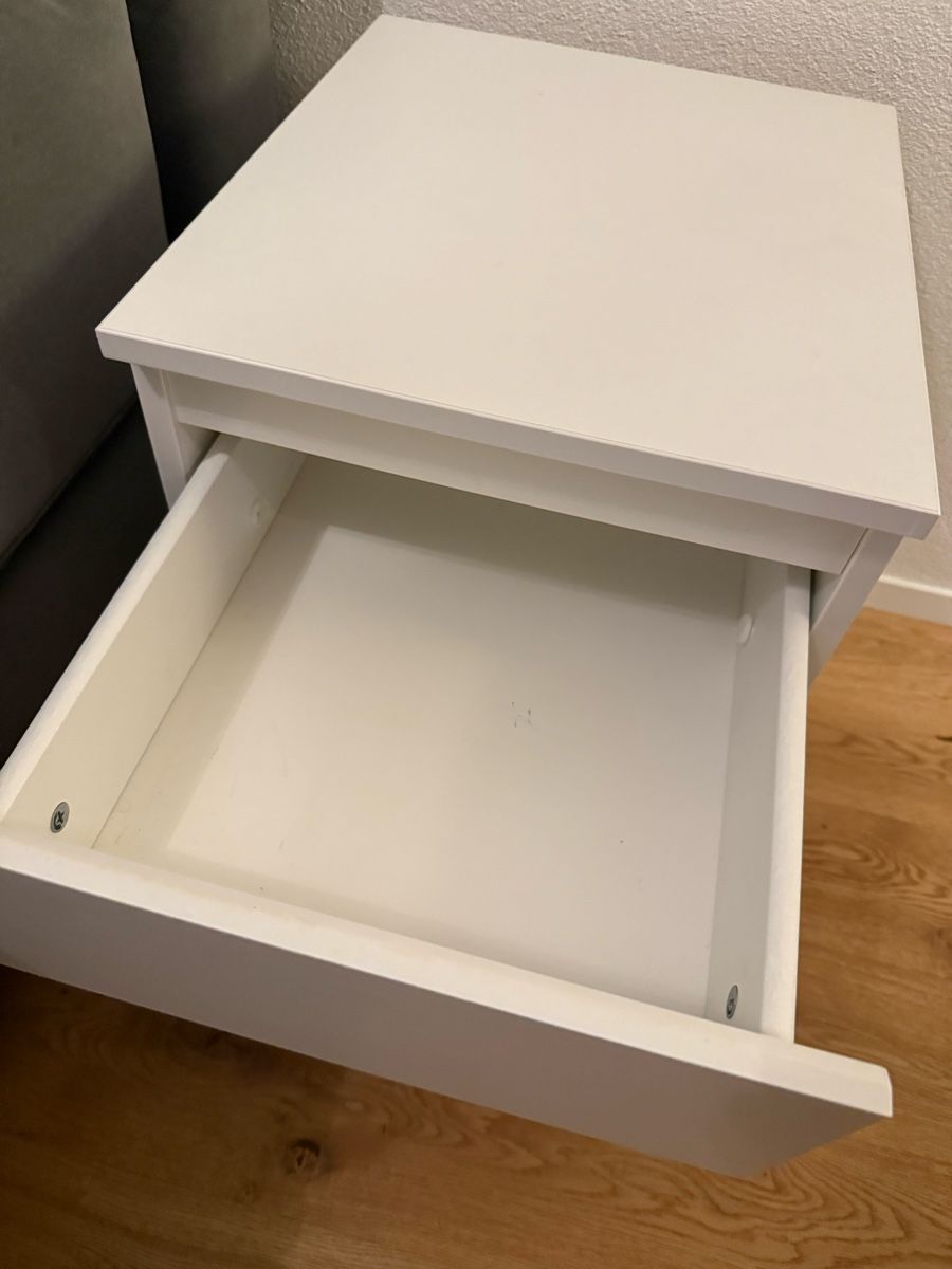 Comodini: 2x Ikea Malm Nachttisch Weiss – Usato da Selzach venduto da romanstraumann 2