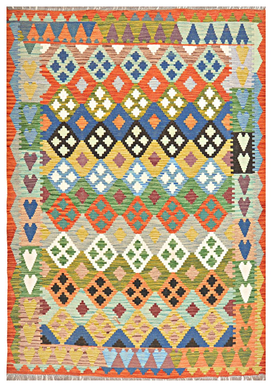 Kelim Tappeti: Oriente Kelim Teppich 170x240 Cm – Nuovo e nell'imballaggio originale da Lahore venduto da Fairways79 4