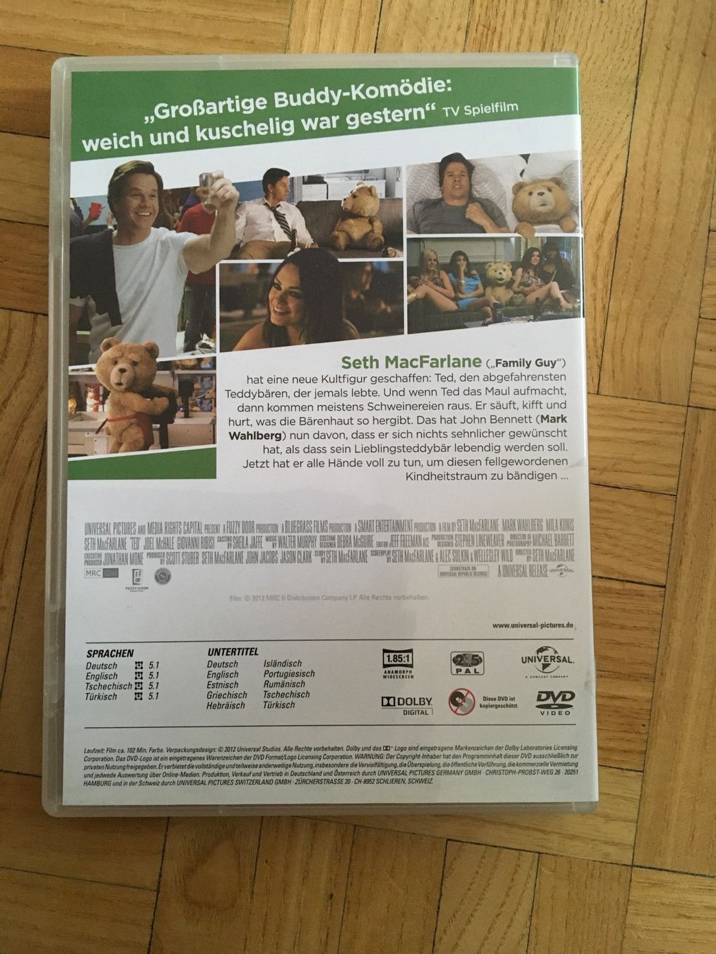 Tutti i DVDs: Ted – Usato da Urdorf venduto da mat_8hvl 1