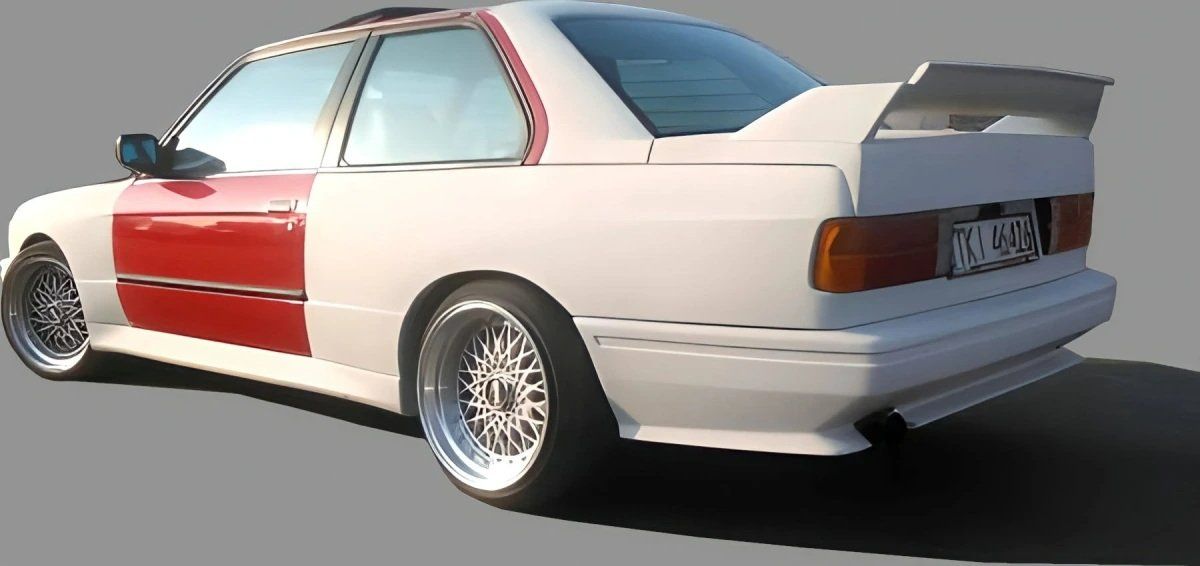 BMW Toutes les pièces auto: BMW E30 GFK M3 Replica Spoiler – Neuf (Voir description) à Cham par Roellin-racing-shop 2
