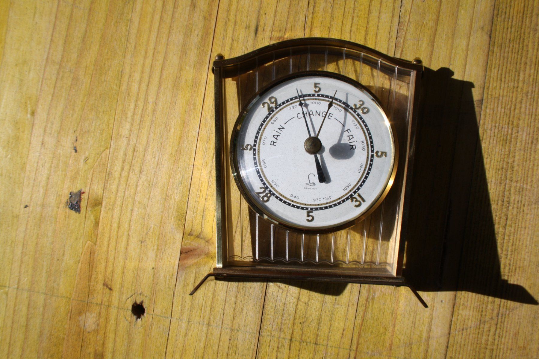 Sonstiges für Haushalt & Wohnen: WETTERSTATION BAROMETER VINTAGE – Gebraucht aus Wauwil von Pneuedy 3