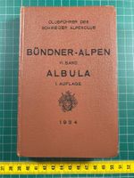 Clubführer SAC Bündner Alpen 1934, Albula, Septimer, Flüela