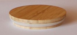 Vorratsglas - Deckel Holz NEU
