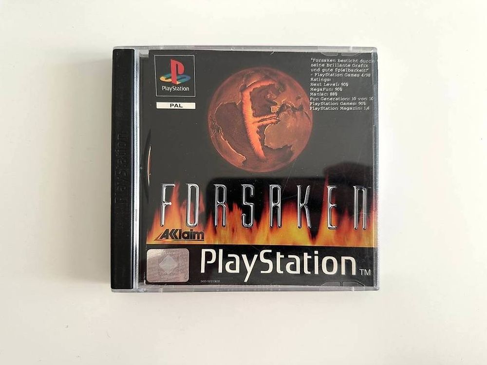 Jeu PlayStation 1 (PS1) FORSAKEN - Version PAL FR - État Correct - Pour PS One
