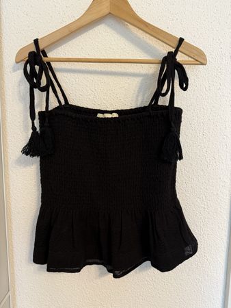 Neuwertiges Cecilie Copenhagen Trägertop, Tanktop, S, Schwar