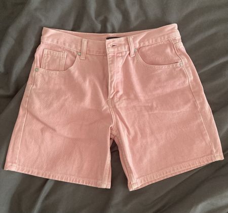 rosa Damen Jeans Shorts, Gr.38 
