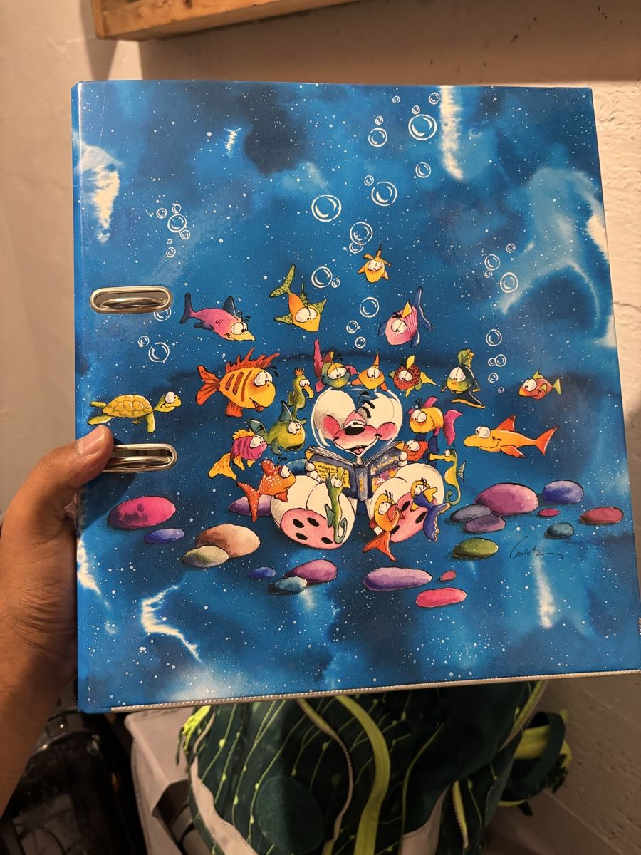 Classeurs: Diddl mouse ring binder folder with underwater motif – D'occasion à Basel par rej_x2rl