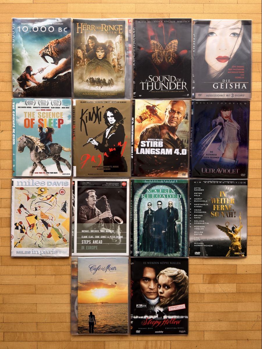 Tutti i DVDs: >100 DVDs Filme – Usato da Horgen venduto da roligraf 3