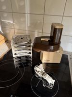 Zyliss Elektro-Raffel mit Einsätzen, top