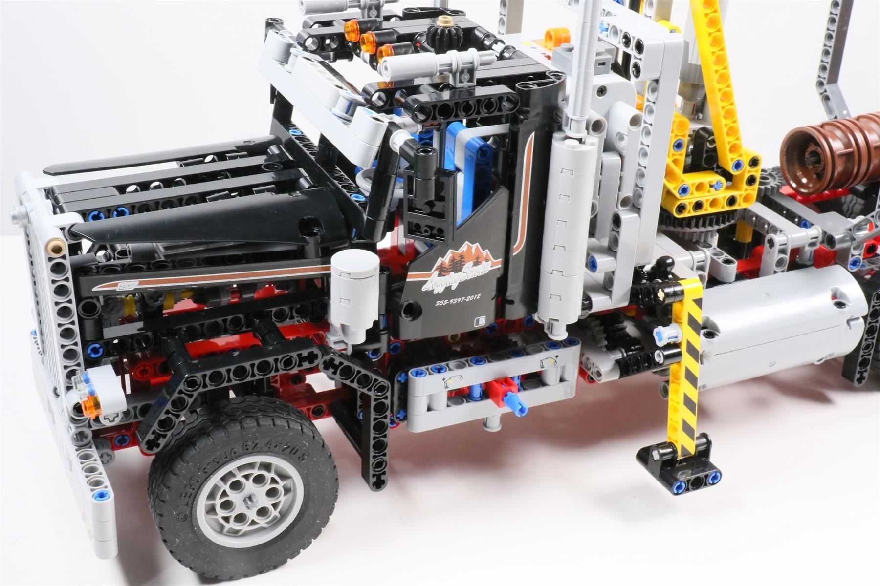 Lego Kit di costruzioni: Grosser Holztransporter mit Kran – Usato da Hettlingen venduto da Scholi99 2