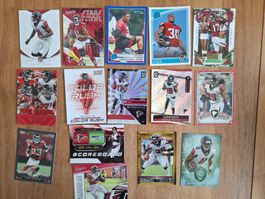 15 NFL Trading Cards Atlanta Falcons