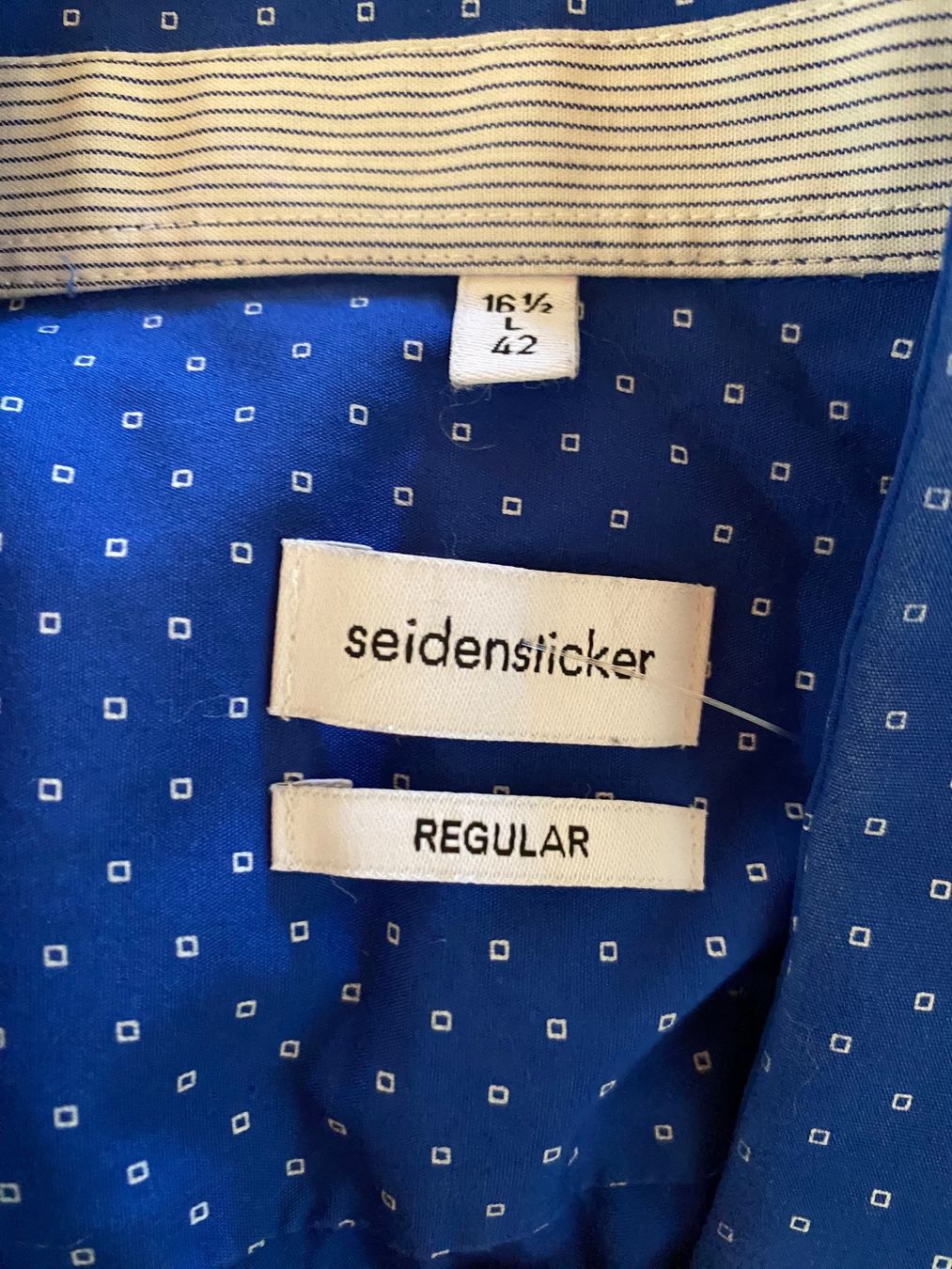 Camicie: Hemd Seidensticker Regular Gr. L – Usato da St.Gallen venduto da maierm01 1