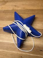 Stern Lampe, blau, Ikea fürs Kinderzimmer
