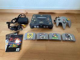 Nintendo 64 / N64 - Konsole, Controller, Kabel & Games
