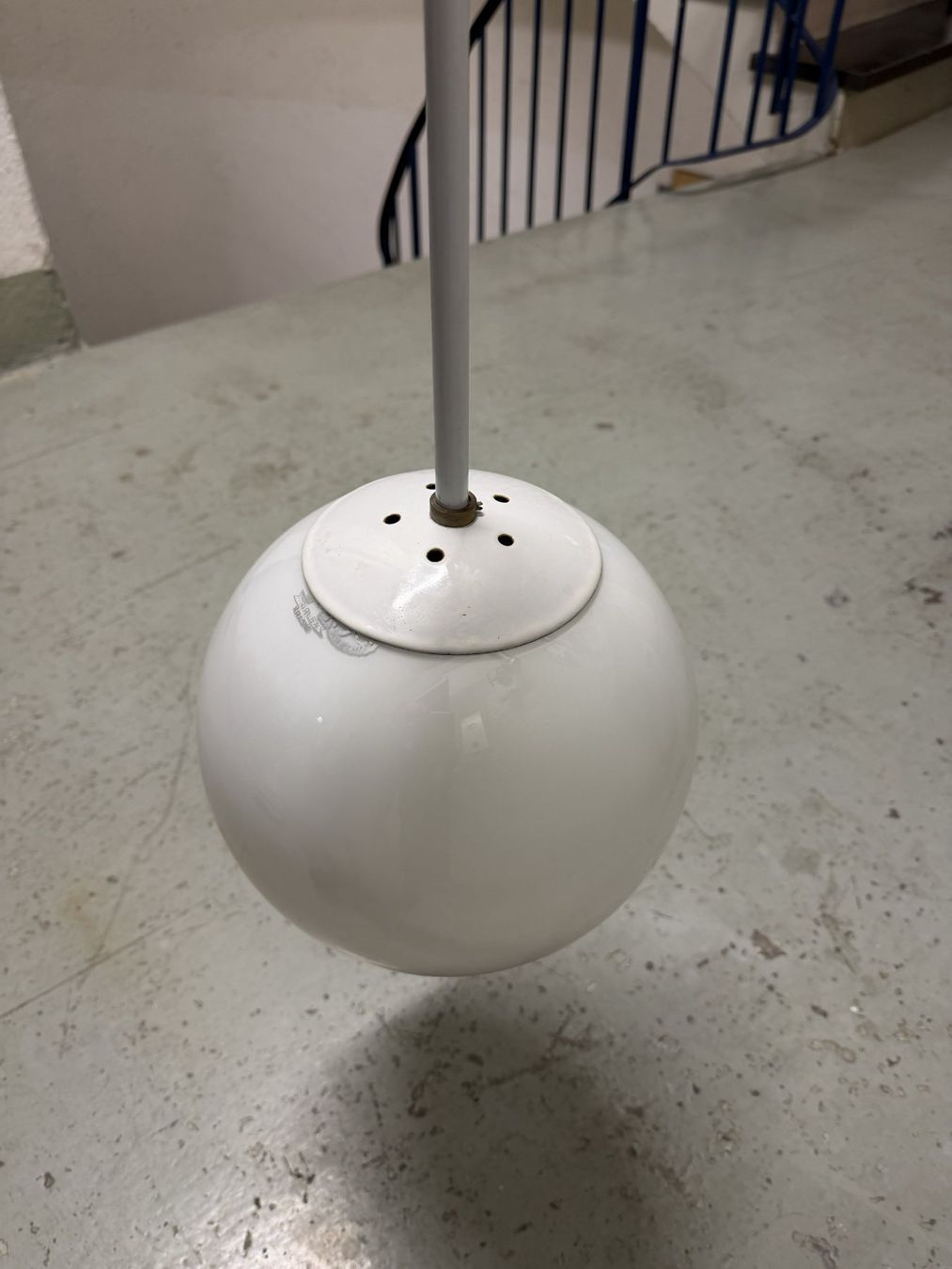 Lampadari & plafoniere: Original Bauhaus Pendelleuchte emailliert 1930er Jahre – Usato da Basel venduto da Roberto002 1