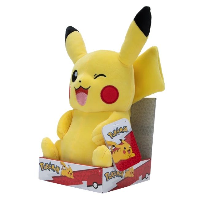 Pokémon Giocattoli: Pokémon Plüsch Pikachu 30 cm – Nuovo e nell'imballaggio originale da Luzern venduto da mic_gq2s 1