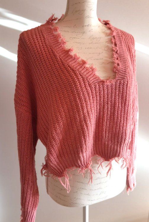 Pulls & Sweat-shirts: Grobstrick Pullover Grösse S Frühling – D'occasion à Meikirch par Hilfe_Waisentiere