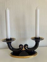 Bougeoir double en porcelaine Alka Fine Kobalt Bavaria🕯️🕯️