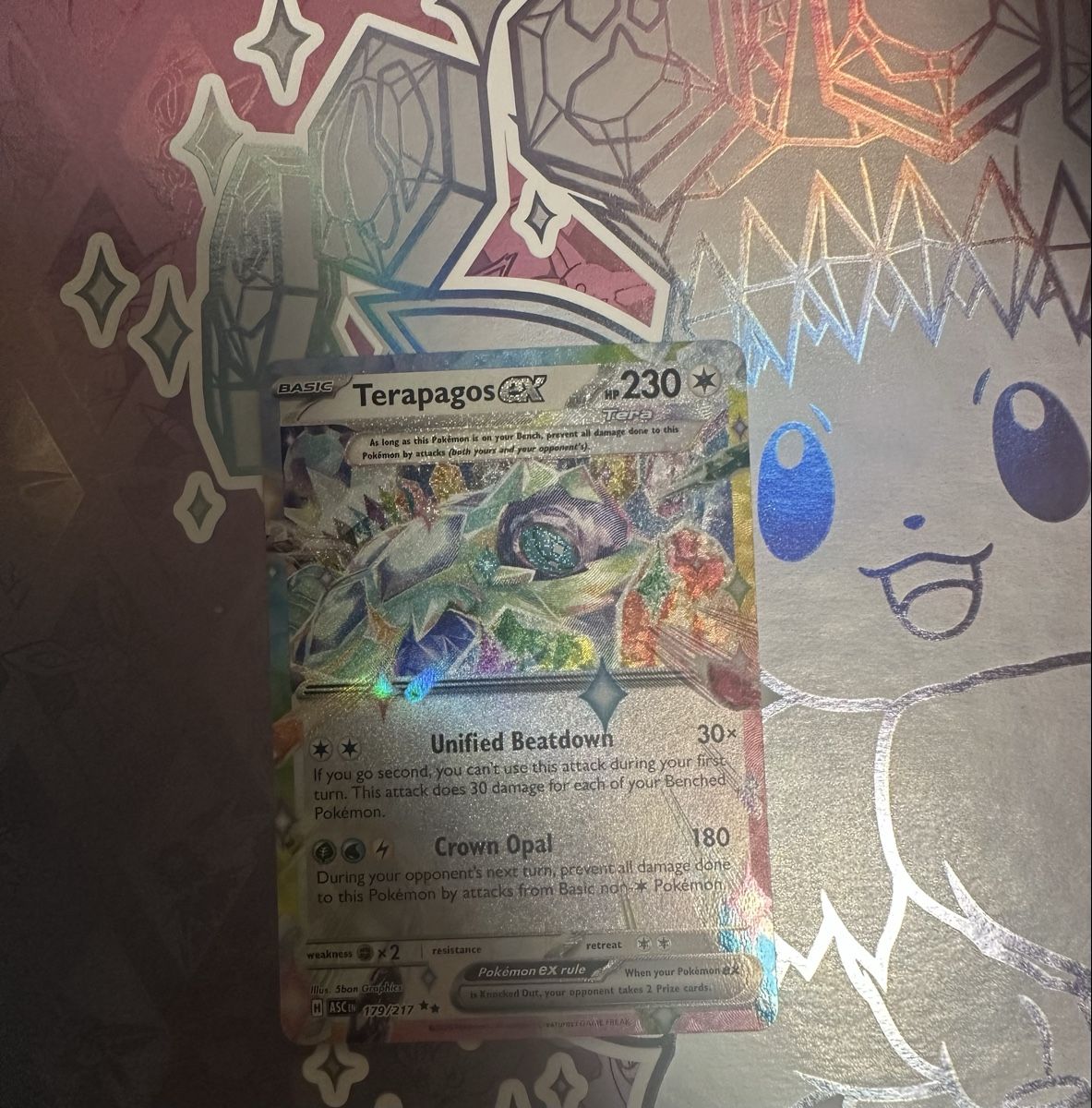 Pokémon Sammelbilder & Trading cards: Terapagos Ex #179 Pokemon Ascended Heroes   – Gebraucht aus Innerberg von kirkizsara 2