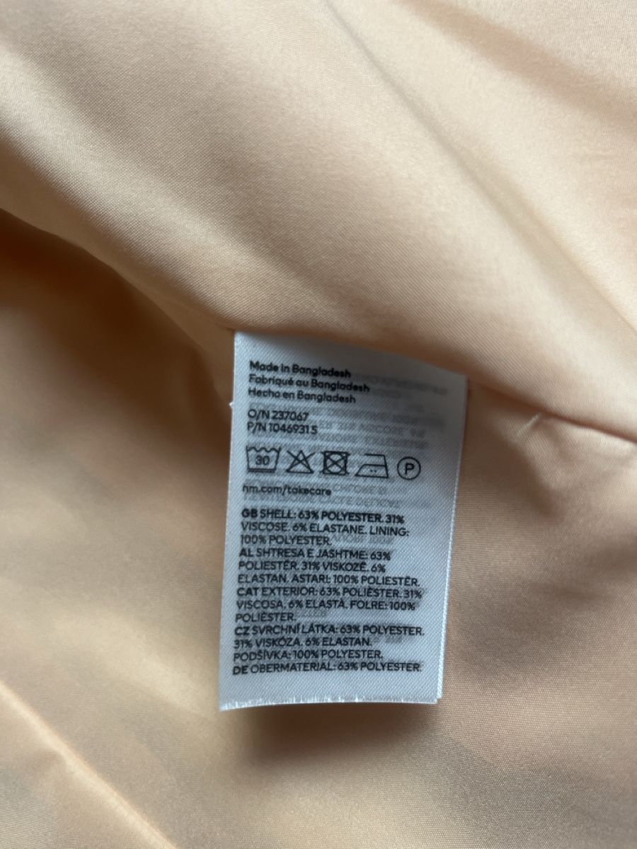 H&M Giacche: H&M Blazer, Grösse S, hellorange, Top Zustand – Usato da Kaisten venduto da saleforfun 6