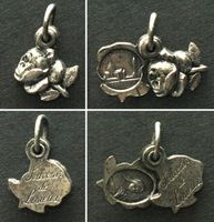 SOUVENIR DE LISIEUX - St. Therese, Anhänger ca.1930er
