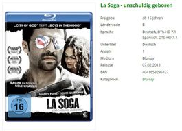 La Soga - unschuldig geboren (Bluray)
