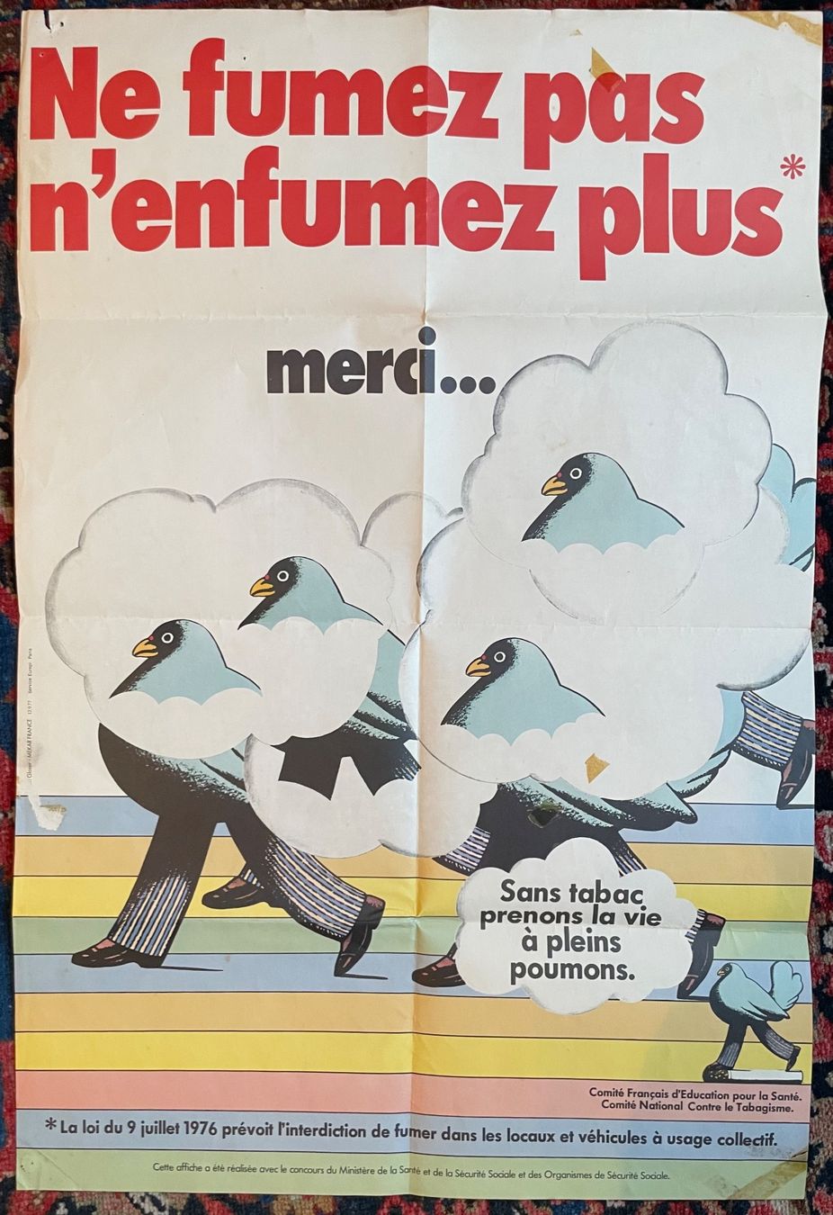 Foto & Immagini: Milton Glaser 1977 Ne fumez pas – Usato da Biel/Bienne venduto da Galaq