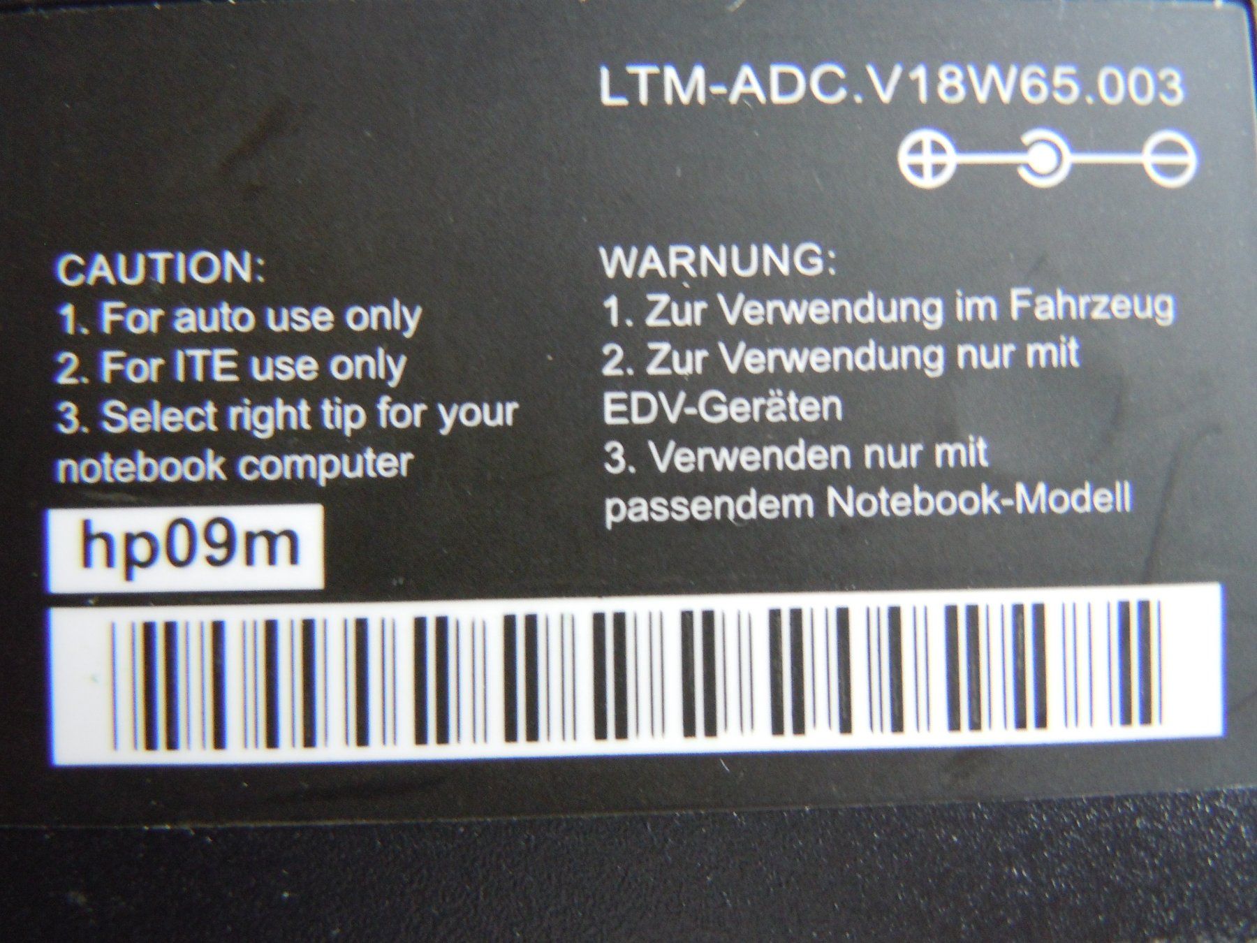 Ladegerät: Autoladegerät für Laptop – Neu (gemäss Beschreibung) aus Luzern von Baumli1 2